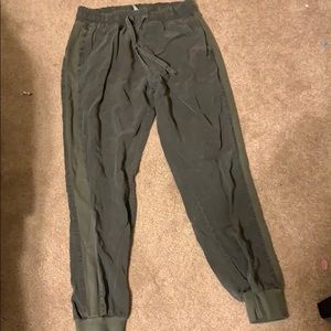 Army Green Flowy Pants